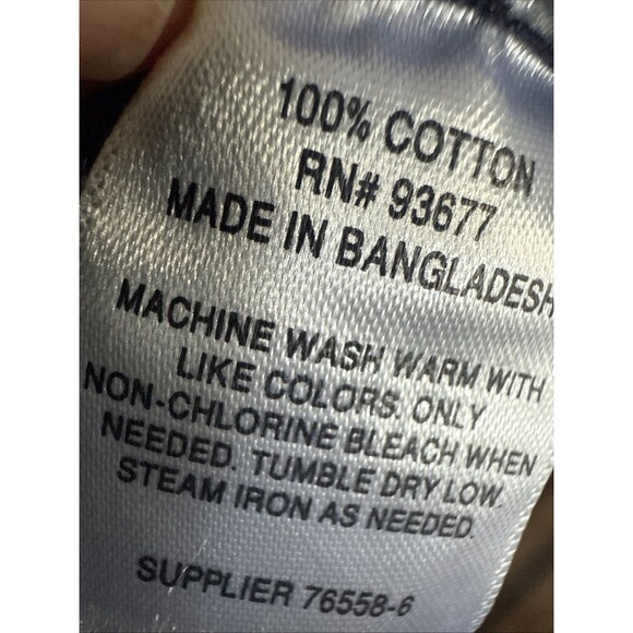 A.N.A A New Approach Blue Patchwork Denim style Longsleeve Top size 5X - Picture 7 of 7